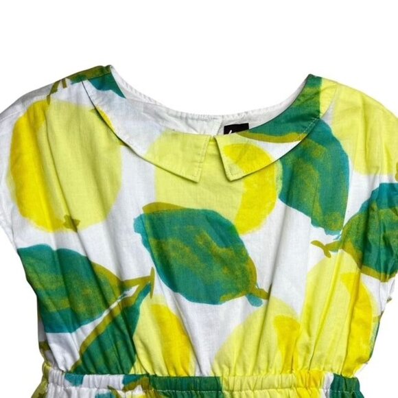 Tea Collection Guava-Go-Go Skirted Collared Dress Size 6 Years - Picture 2 of 6